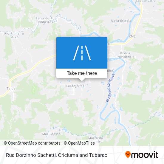Rua Dorzinho Sachetti map