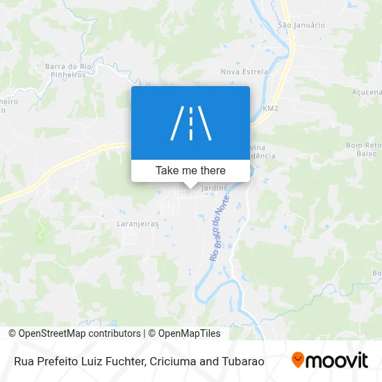 Rua Prefeito Luiz Fuchter map