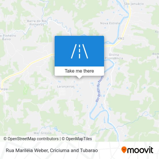 Rua Mariléia Weber map