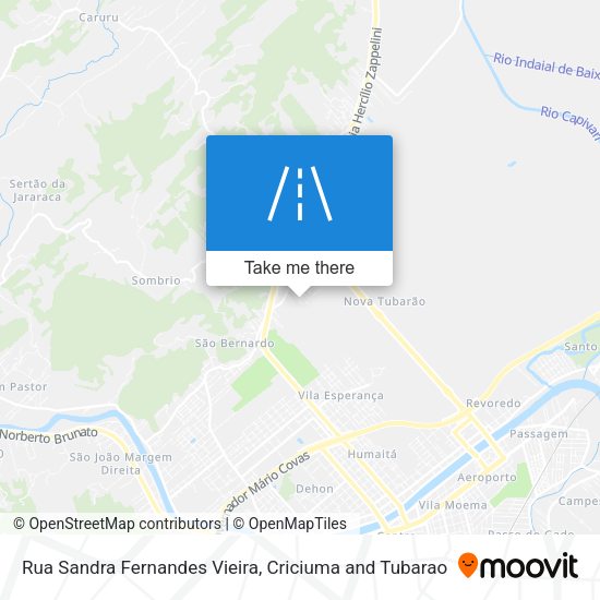 Rua Sandra Fernandes Vieira map