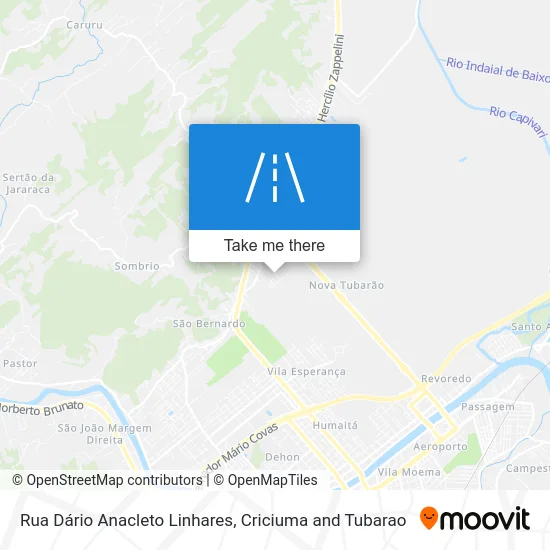 Rua Dário Anacleto Linhares map