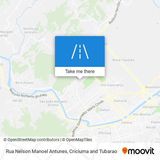 Rua Nélson Manoel Antunes map