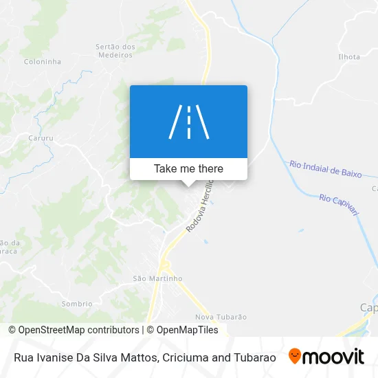 Rua Ivanise Da Silva Mattos map