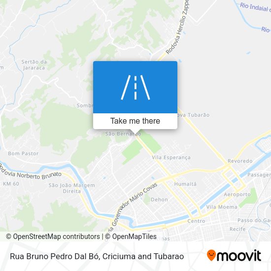Rua Bruno Pedro Dal Bó map
