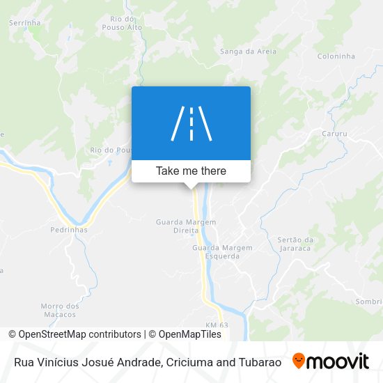 Rua Vinícius Josué Andrade map