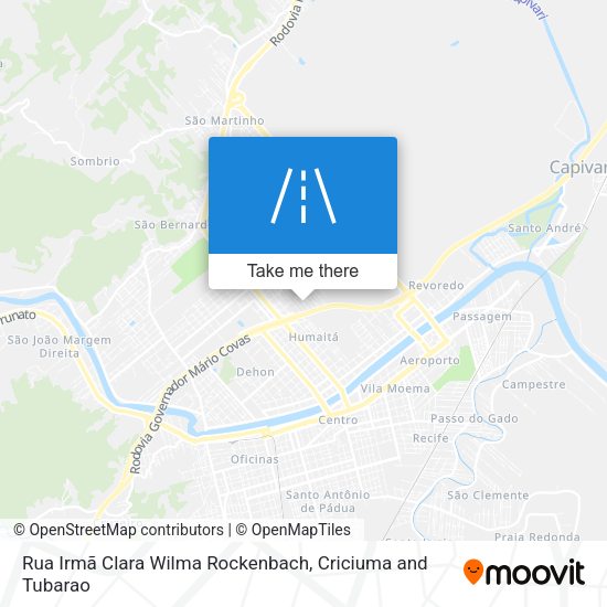 Rua Irmã Clara Wilma Rockenbach map