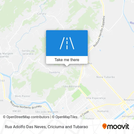Rua Adolfo Das Neves map
