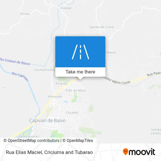 Rua Elias Maciel map