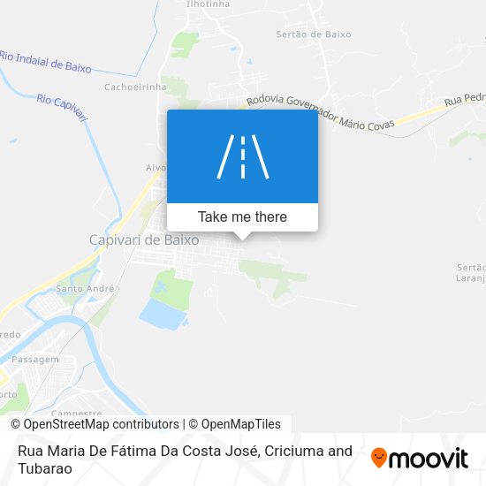 Rua Maria De Fátima Da Costa José map