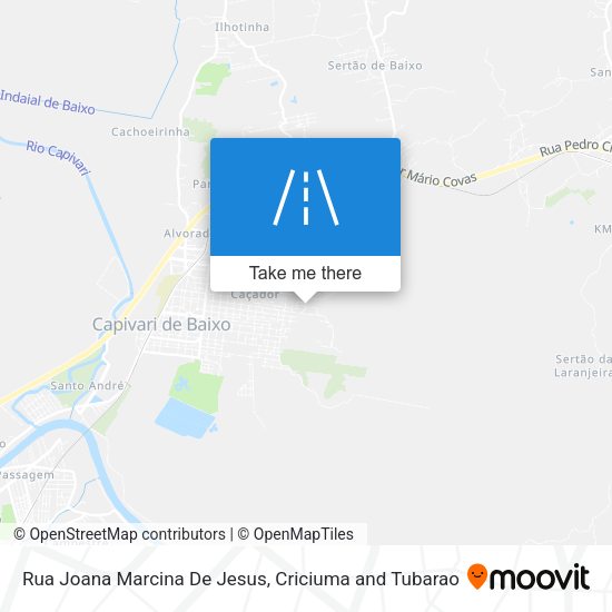 Rua Joana Marcina De Jesus map