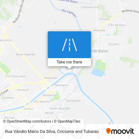 Rua Vândio Mário Da Silva map