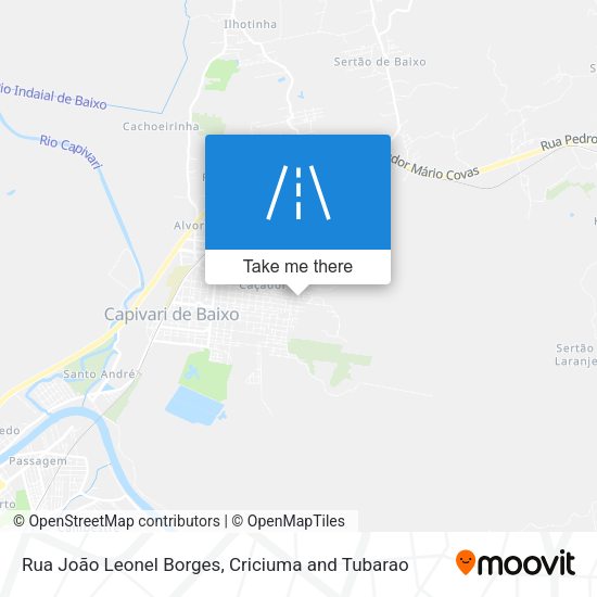 Rua João Leonel Borges map
