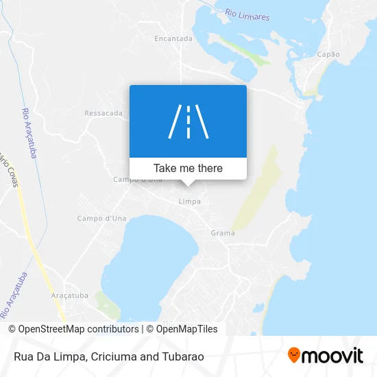 Rua Da Limpa map