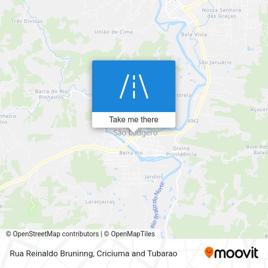 Rua Reinaldo Bruninng map