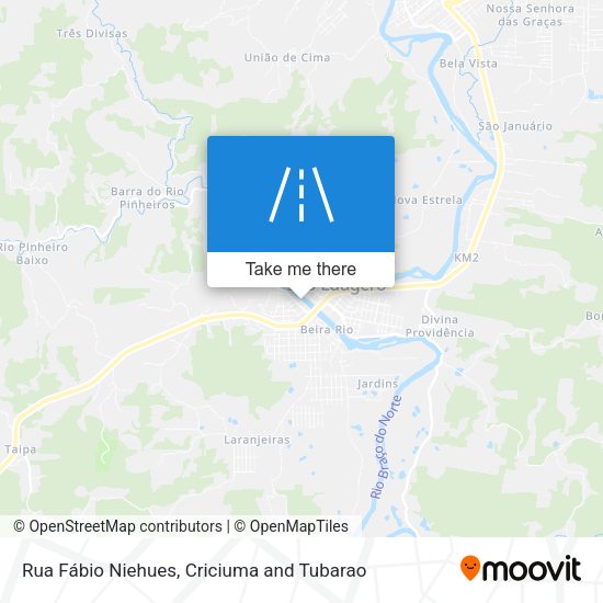 Rua Fábio Niehues map