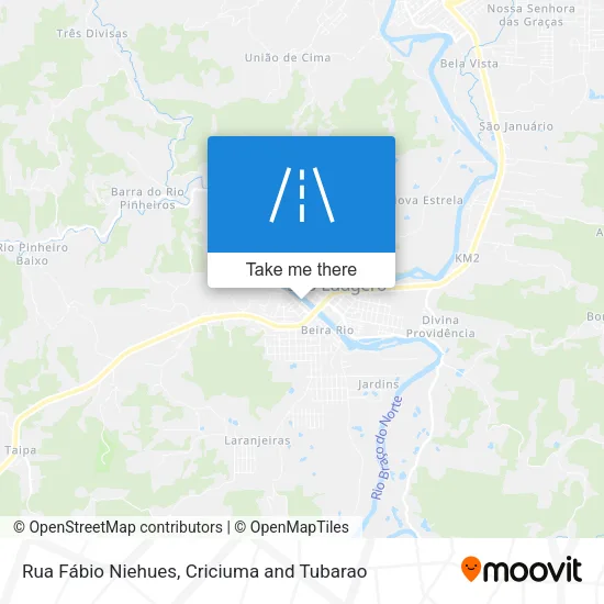 Rua Fábio Niehues map