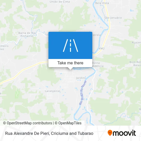 Rua Alexandre De Pieri map