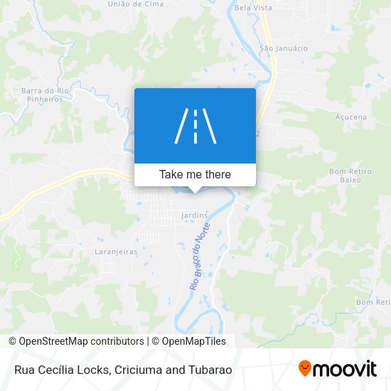Rua Cecília Locks map