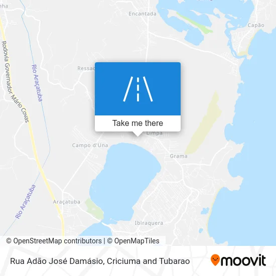 Rua Adão José Damásio map