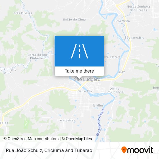 Rua João Schulz map