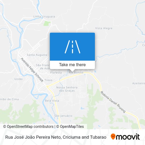 Rua José João Pereira Neto map
