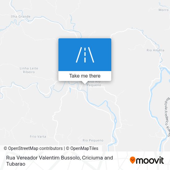 Rua Vereador Valentim Bussolo map