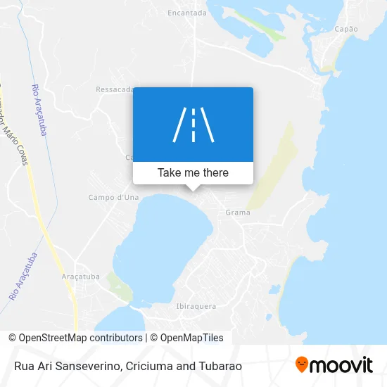 Rua Ari Sanseverino map