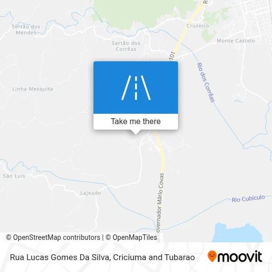 Rua Lucas Gomes Da Silva map