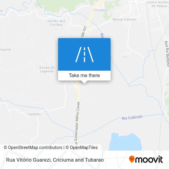 Rua Vitório Guarezi map