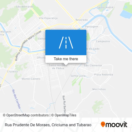 Rua Prudente De Moraes map