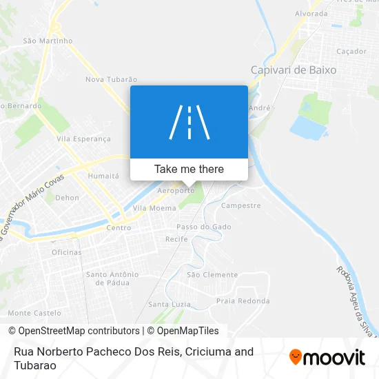 Rua Norberto Pacheco Dos Reis map