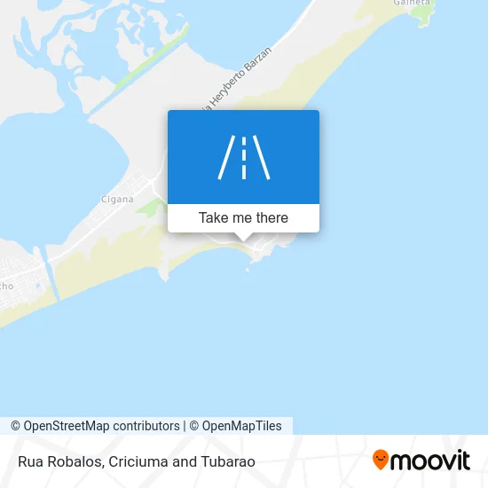 Rua Robalos map