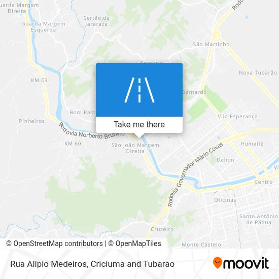 Rua Alípio Medeiros map