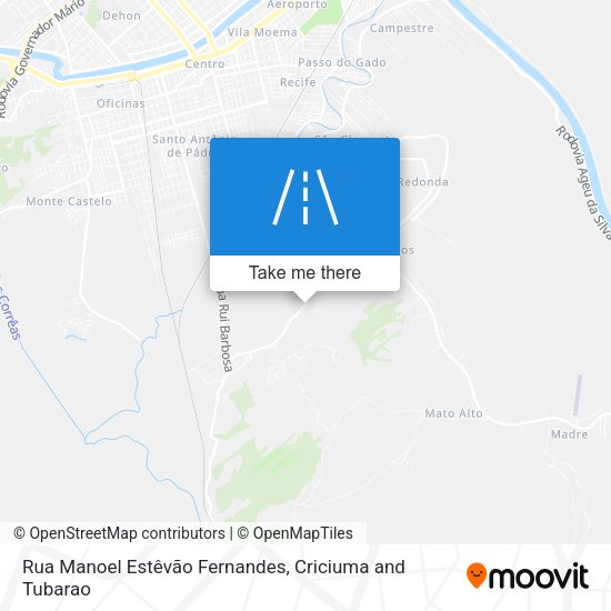 Rua Manoel Estêvão Fernandes map
