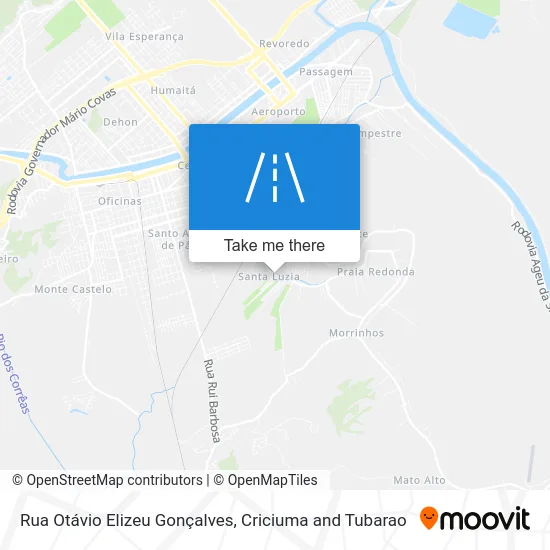 Rua Otávio Elizeu Gonçalves map
