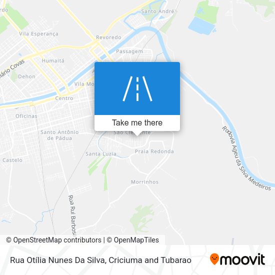 Rua Otília Nunes Da Silva map