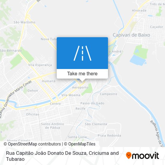 Rua Capitão João Donato De Souza map