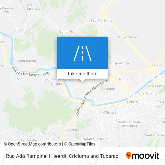 Rua Ada Rampinelli Heerdt map