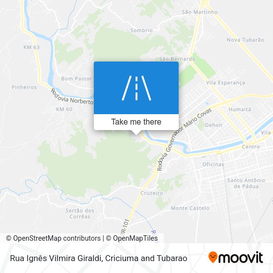 Rua Ignês Vilmira Giraldi map