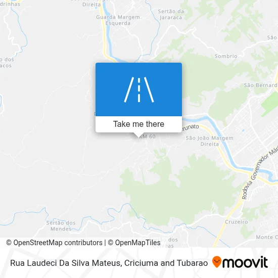 Rua Laudeci Da Silva Mateus map