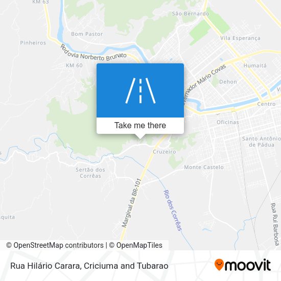 Rua Hilário Carara map