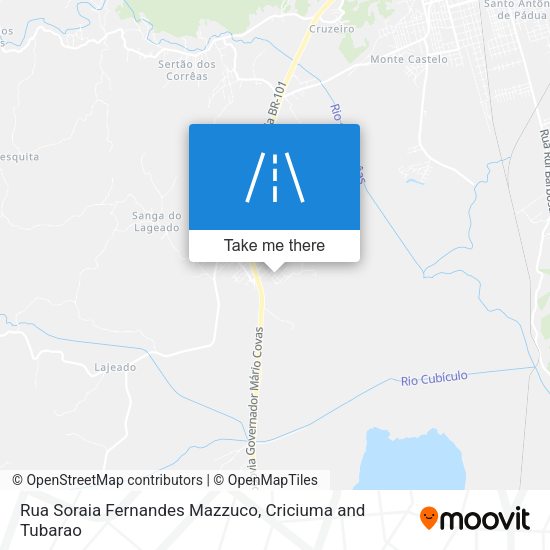 Rua Soraia Fernandes Mazzuco map