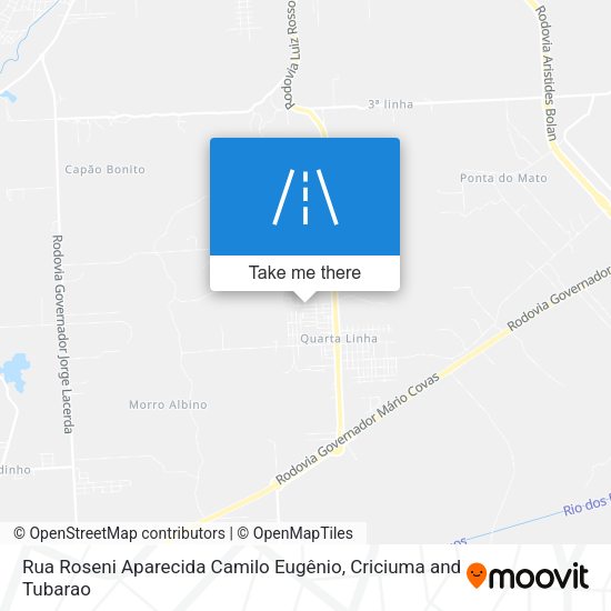 Rua Roseni Aparecida Camilo Eugênio map