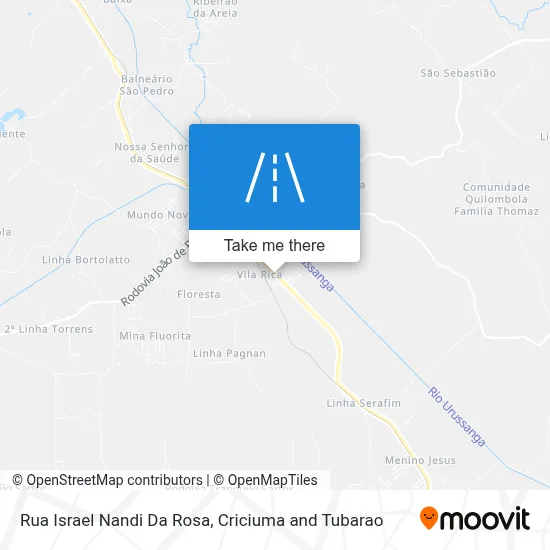 Rua Israel Nandi Da Rosa map