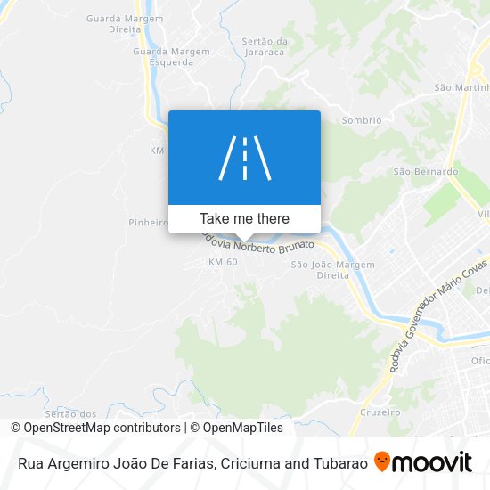 Rua Argemiro João De Farias map
