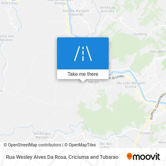 Rua Wesley Alves Da Rosa map