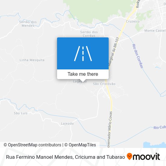 Rua Fermino Manoel Mendes map