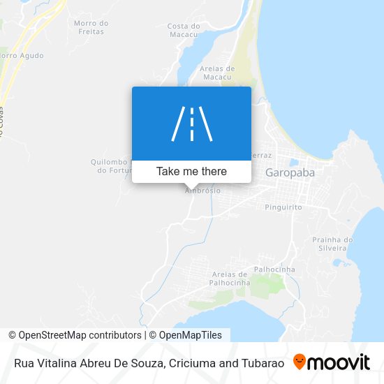 Rua Vitalina Abreu De Souza map