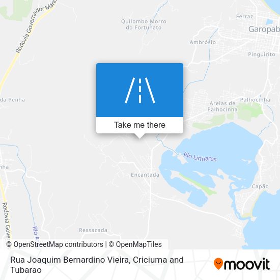 Rua Joaquim Bernardino Vieira map