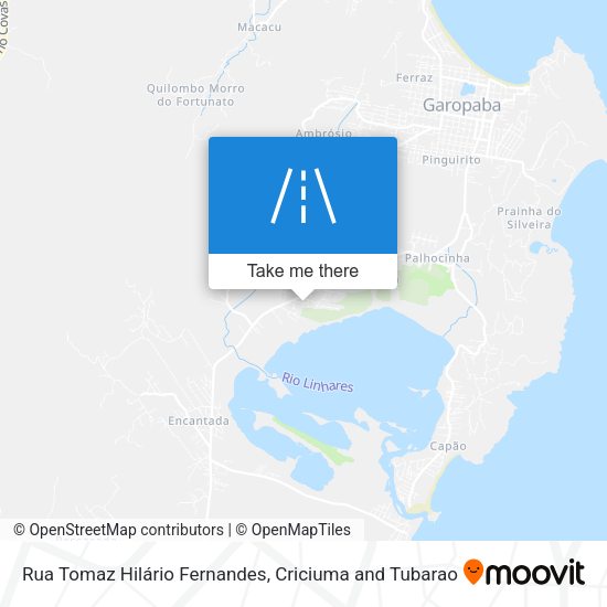 Rua Tomaz Hilário Fernandes map